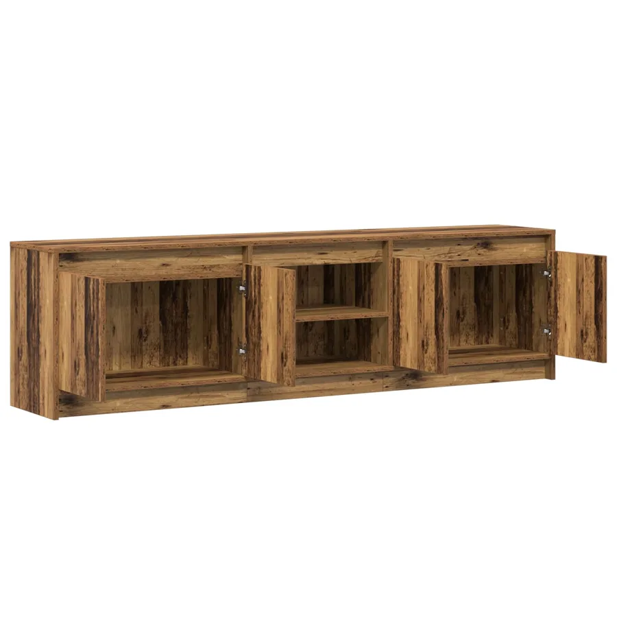 Unites TV 180 x 34 x 50 cm Marron Bois d'ingénierie - 6