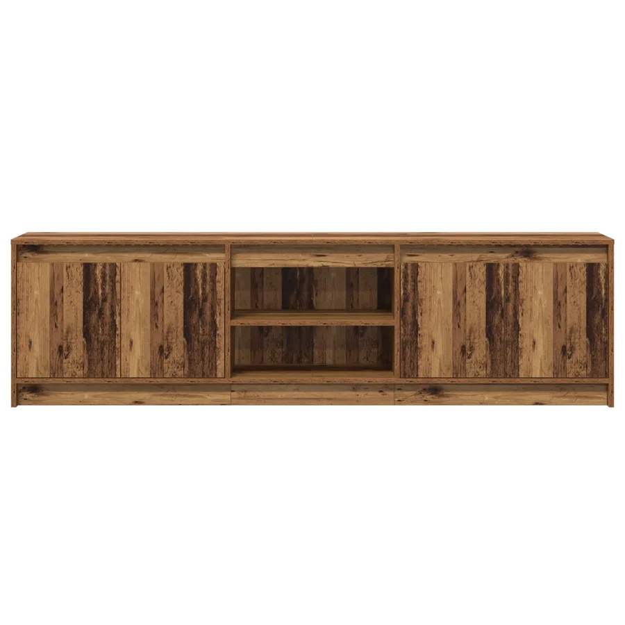 Unites TV 180 x 34 x 50 cm Marron Bois d'ingénierie - 7