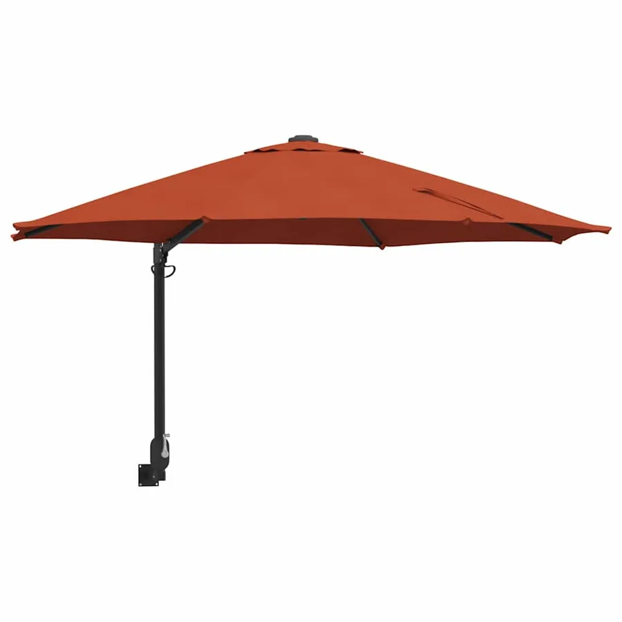 Parasol de jardin Terre cuite 248 x 248 x 148 cm - 2