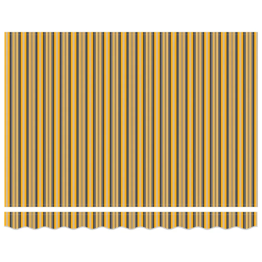 Auvent rétractable Multicolore 350 x 250 cm Polyester et métal - 6