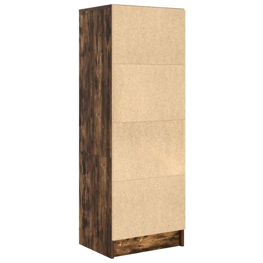 Haut Armoire avec tiroir Chêne fumé 45,5 x 34 x 127 cm - 7
