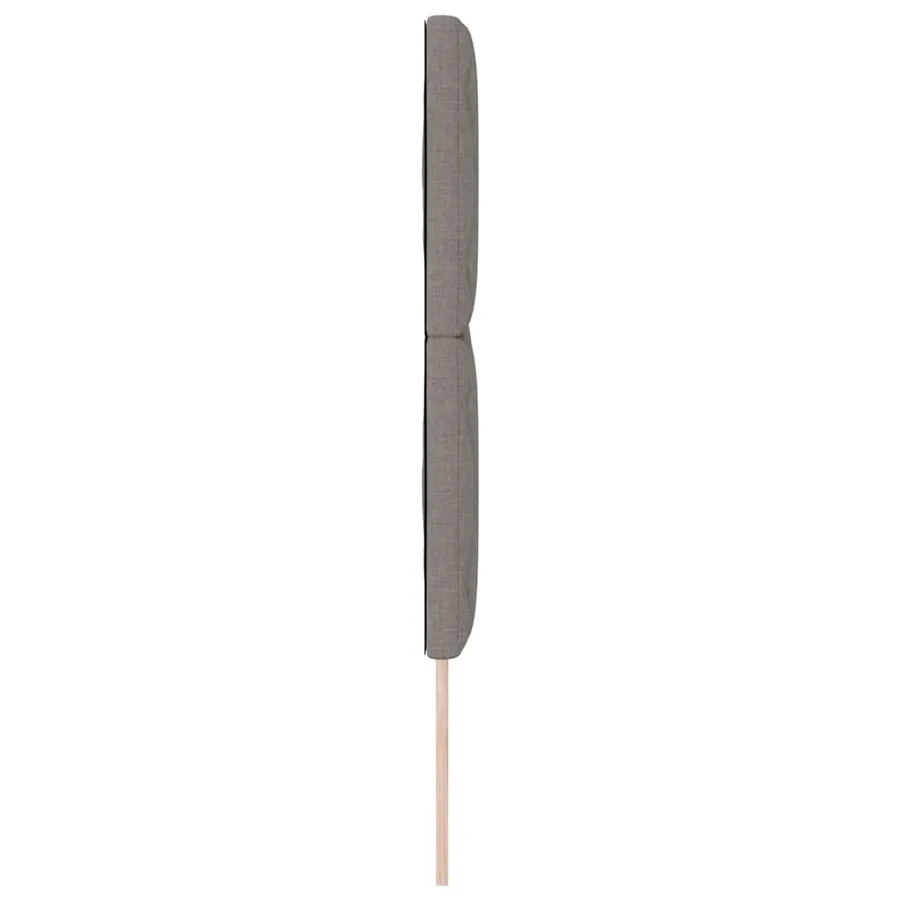 Tête de lit LED Taupe 160 cm tissu - 6