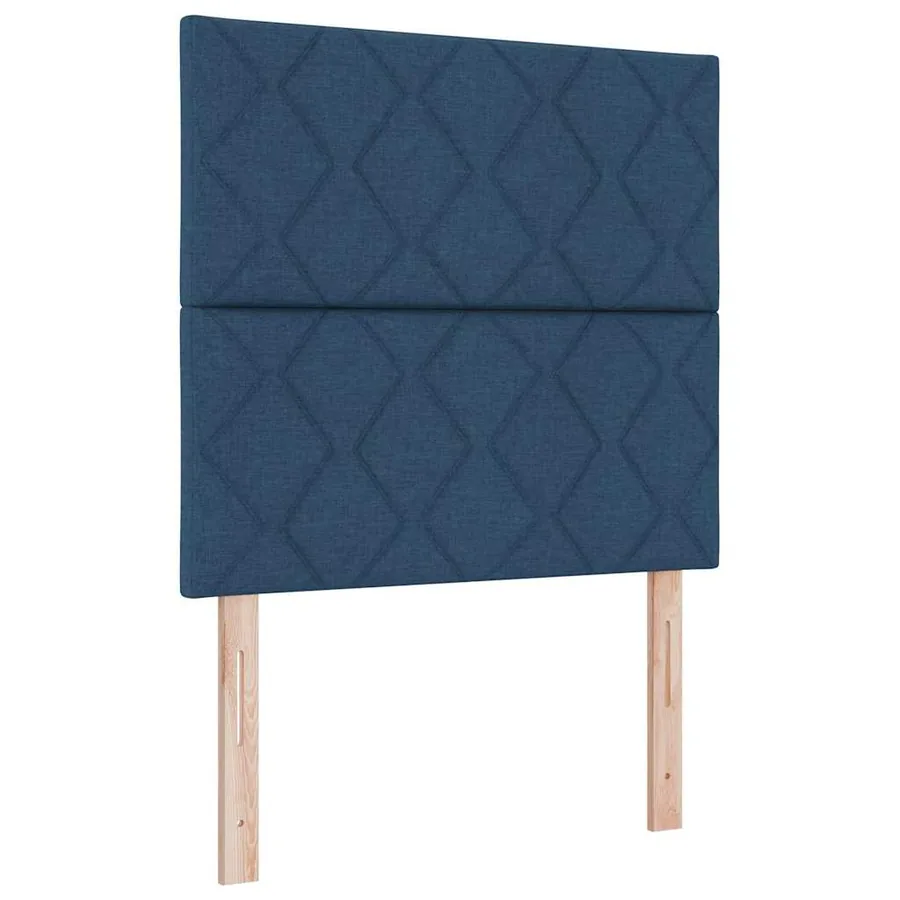 Tête de lit Bleu 100 cm tissu - 2