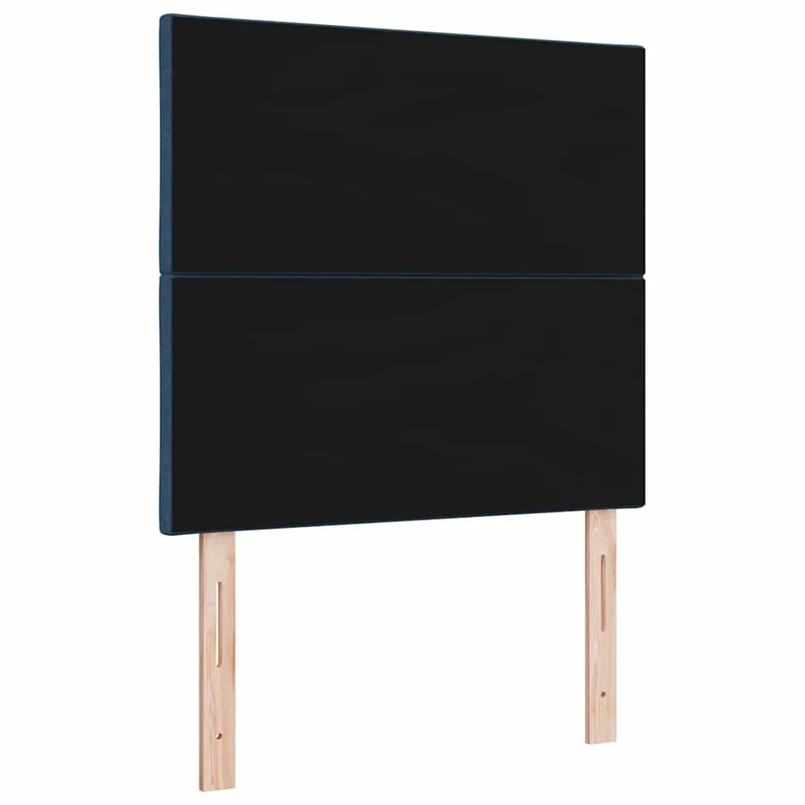 Tête de lit Bleu 100 cm tissu - 6