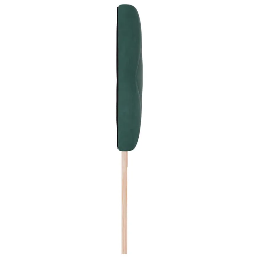 Tête de lit LED Vert foncé 180 cm Velours - 6