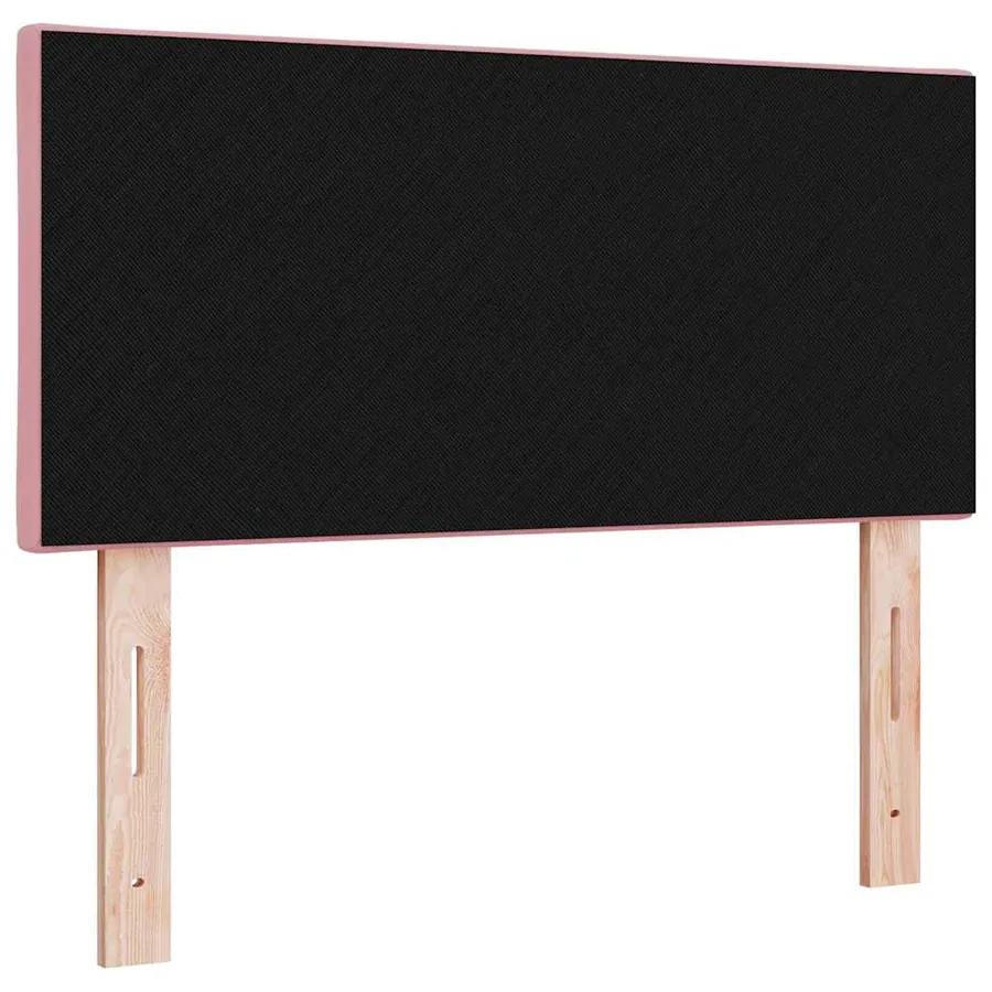Tête de lit Rose 100 cm Velours - 4