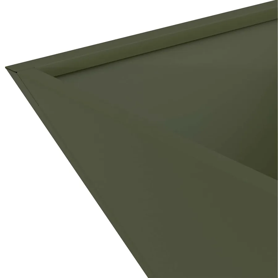 Cache-pot de jardin 5 pc Vert olive 35 x 35 x 15 cm - 8