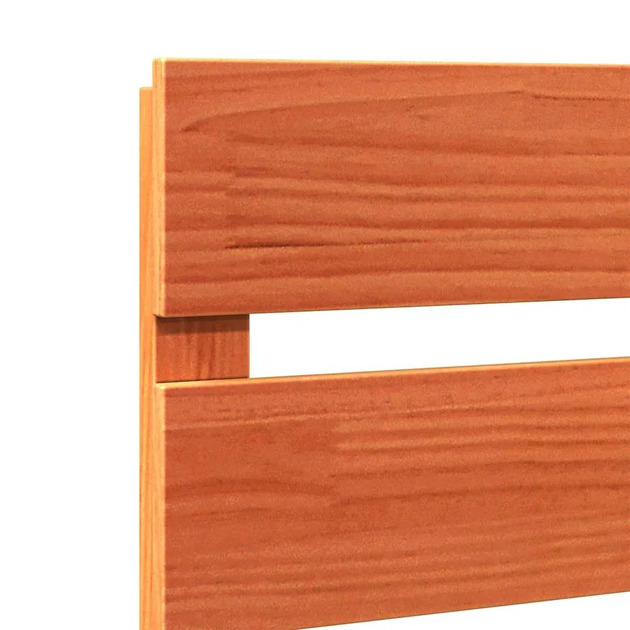 Tête de lit Marron 140,5 x 3 x 80 cm Pin massif - 6