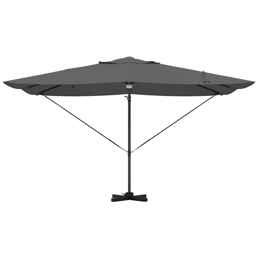 Parasol Anthracite 351 x 250 x 253 cm Polyester et Aluminium - 6