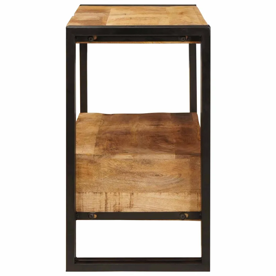 Armoire de coiffeuse avec tiroir Marron Bois de mangue massif - 7