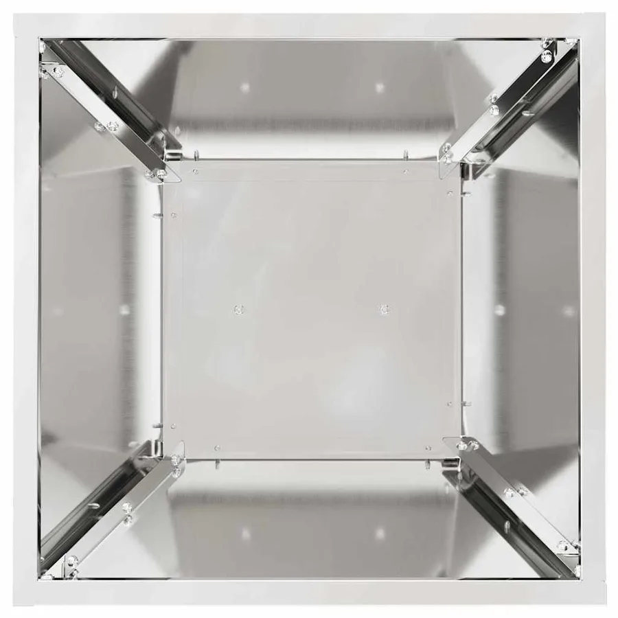 Jardinière à pilier Argent 35 x 35 x 73 cm - 6