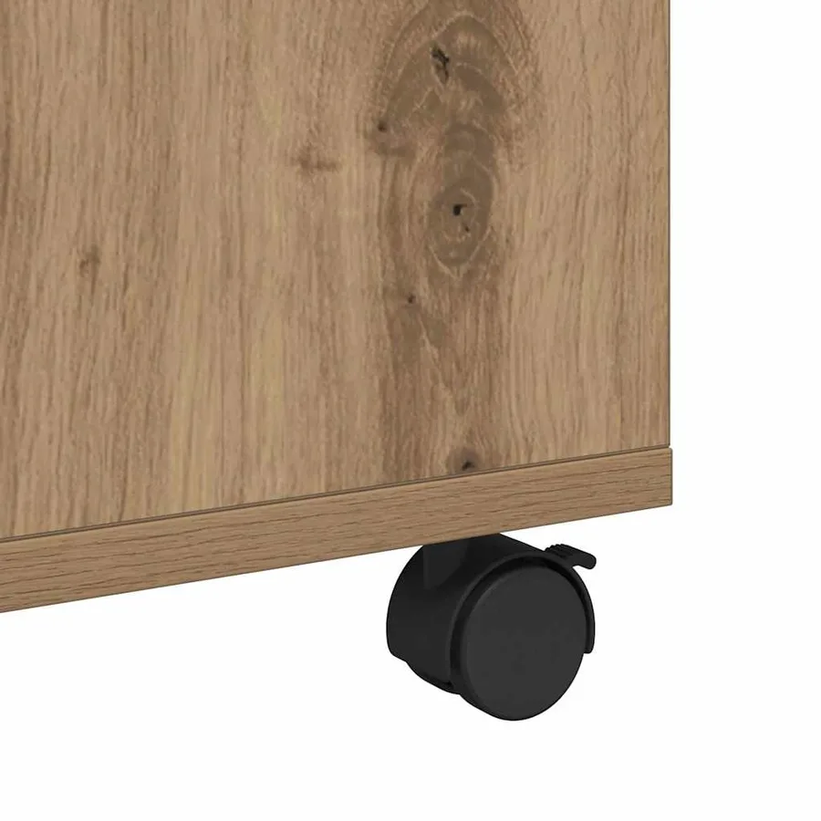 Table basse Chêne artisanal 75 x 75 x 38 cm Bois d'ingénierie - 9