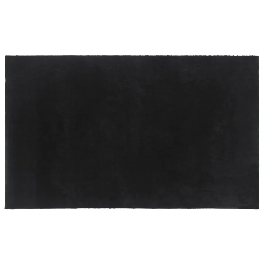 Tapis de porte gris foncé 90x150 cm fibre de coco touffeté - 2