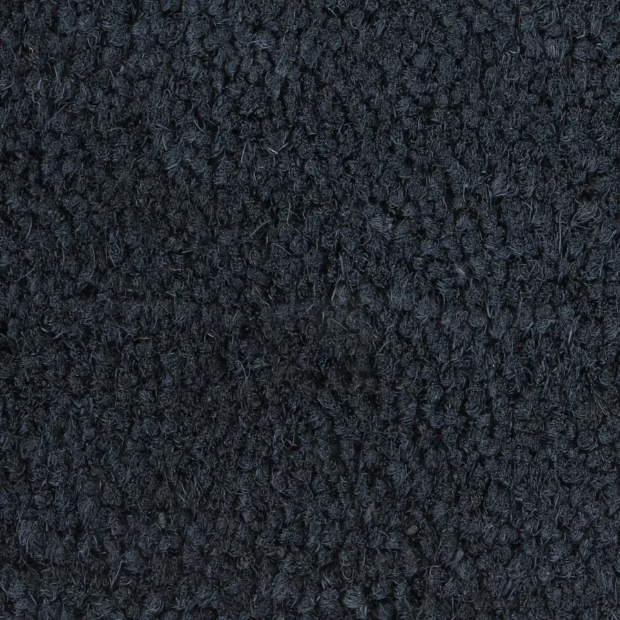 Tapis de porte gris foncé 90x150 cm fibre de coco touffeté - 6