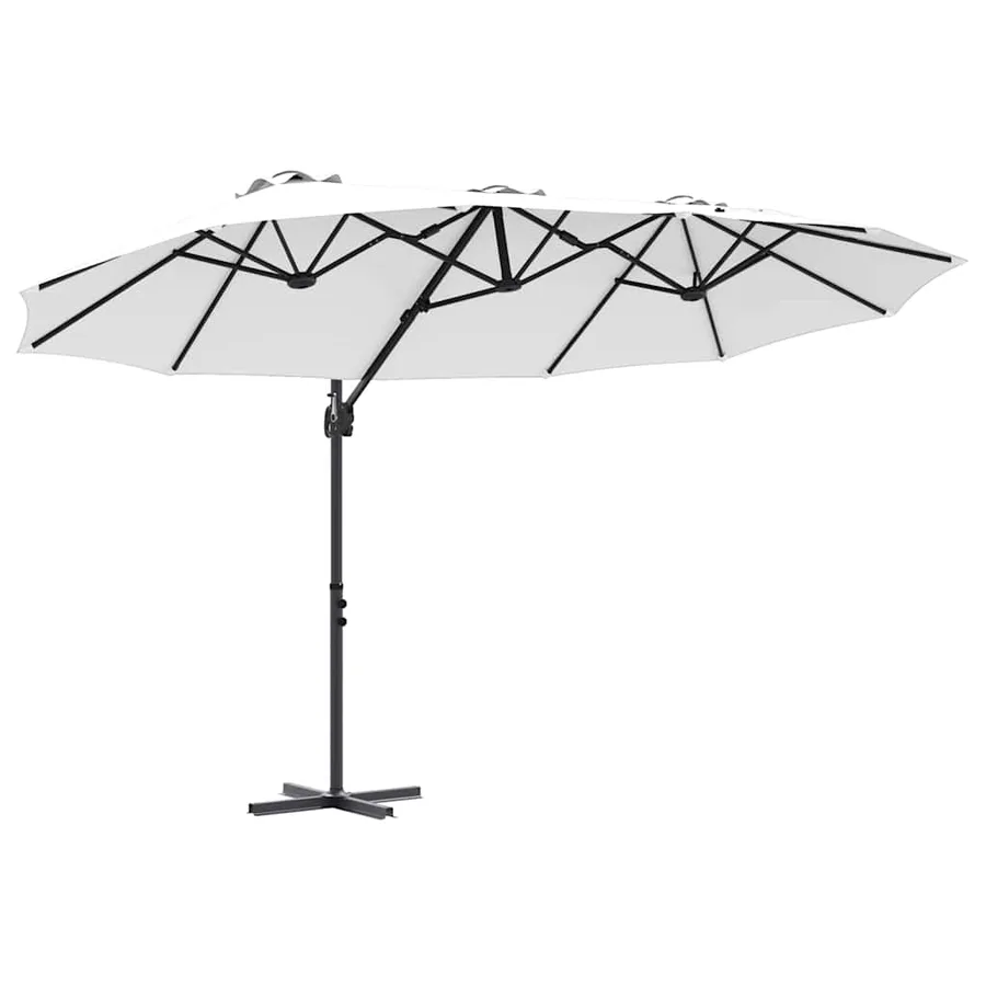 Parasol Sable 372 x 198 x 243 cm Polyester et Aluminium - 2