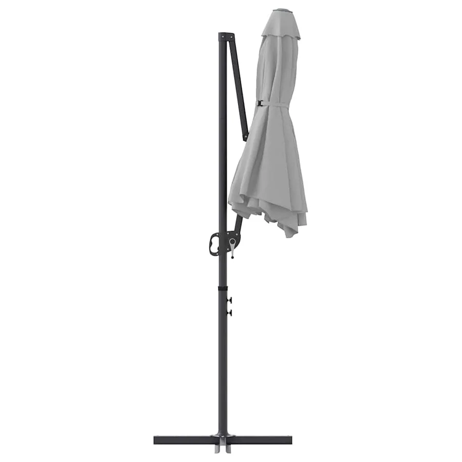 Parasol Sable 372 x 198 x 243 cm Polyester et Aluminium - 7