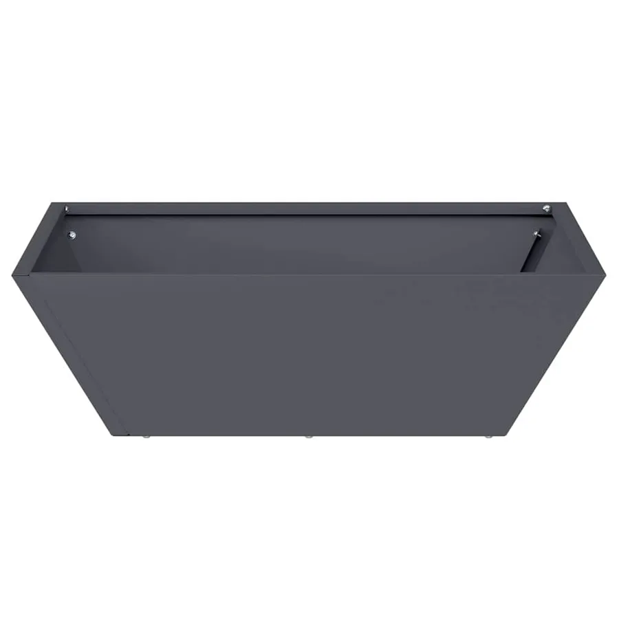 Cache-pot de jardin 5 pc Anthracite 50 x 50 x 15 cm - 7