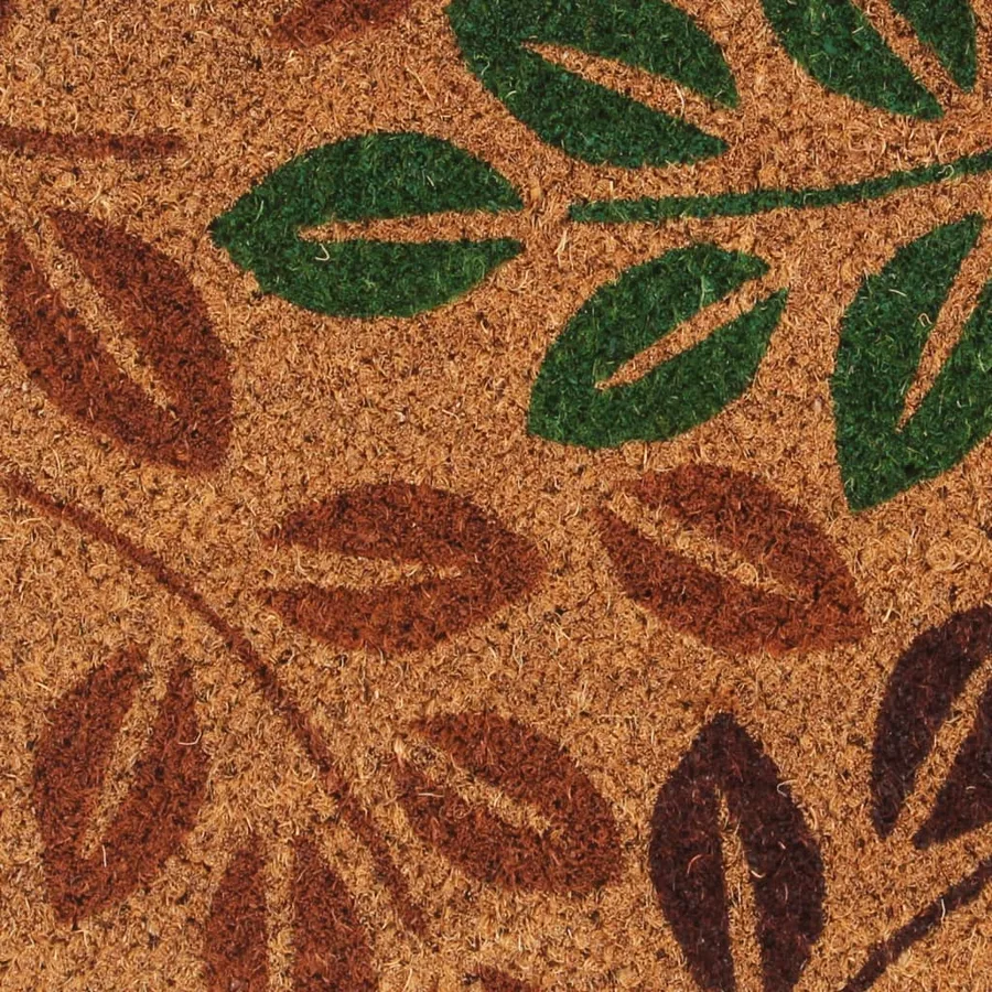 Tapis de porte naturel 40x60 cm fibre de coco touffeté - 5