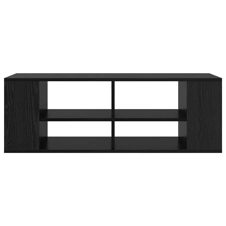 Ensemble meuble TV Montage mural Chêne noir 102 x 35 x 35 cm - 5