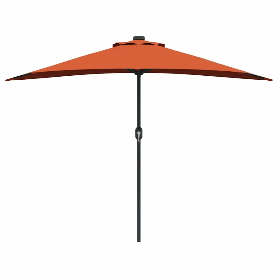 Parasol de jardin Terre cuite 294 x 150 x 224 cm - 5