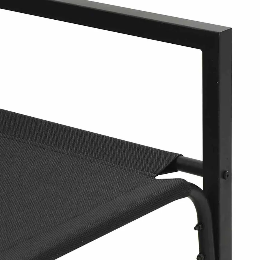 Mobilier de jardin Gris clair 180 x 72,5 x 71 cm Polyester - 7
