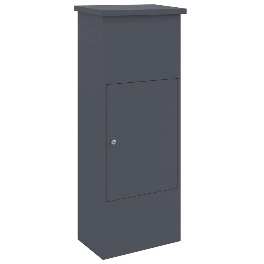 Boîte de dépôt de colis Anthracite 44,5 x 29 x 110,5 cm Acier - 2