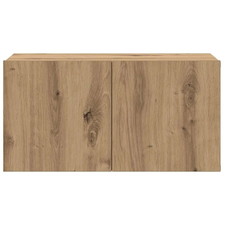 Ensemble meuble TV 60 x 30 x 30 cm Marron Bois d'ingénierie - 6