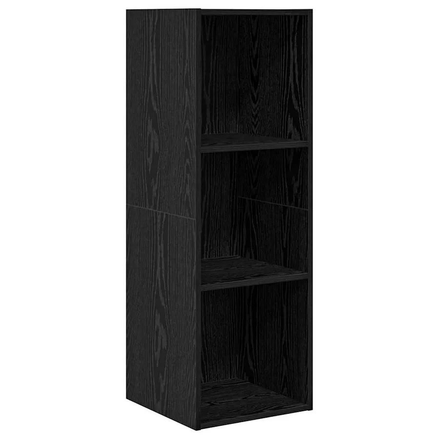Ensemble meuble TV 3 pcs Chêne noir Bois d'ingénierie - 5