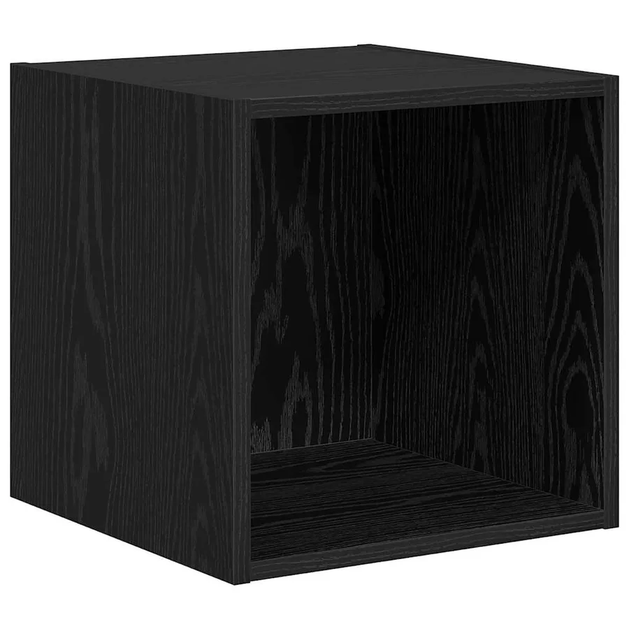 Ensemble meuble TV 4 pcs Chêne noir Bois d'ingénierie - 5