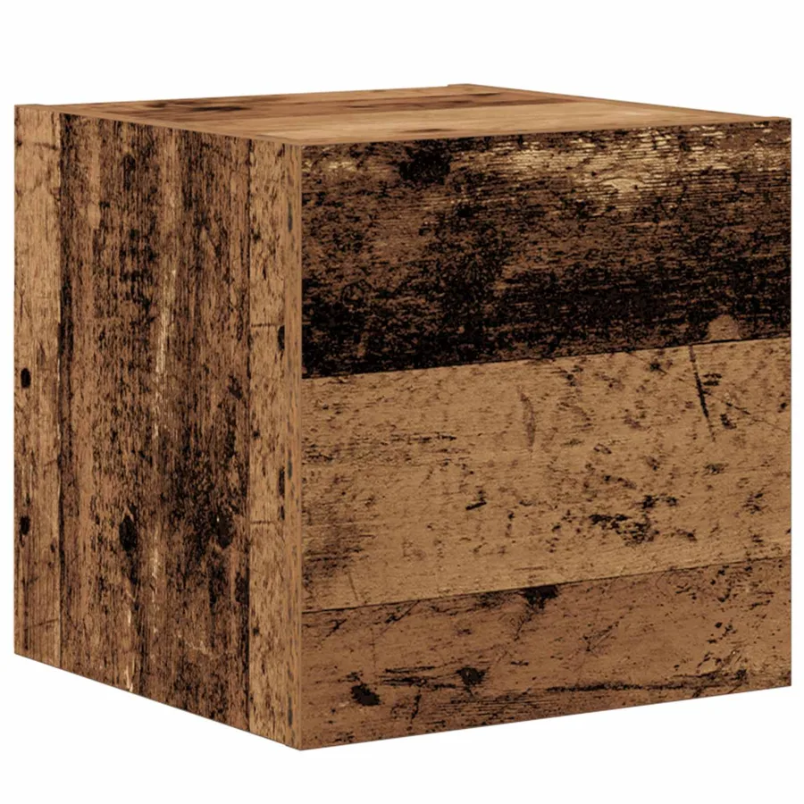 Ensemble meuble TV 3 pcs Bois Ancien Bois d'ingénierie - 6
