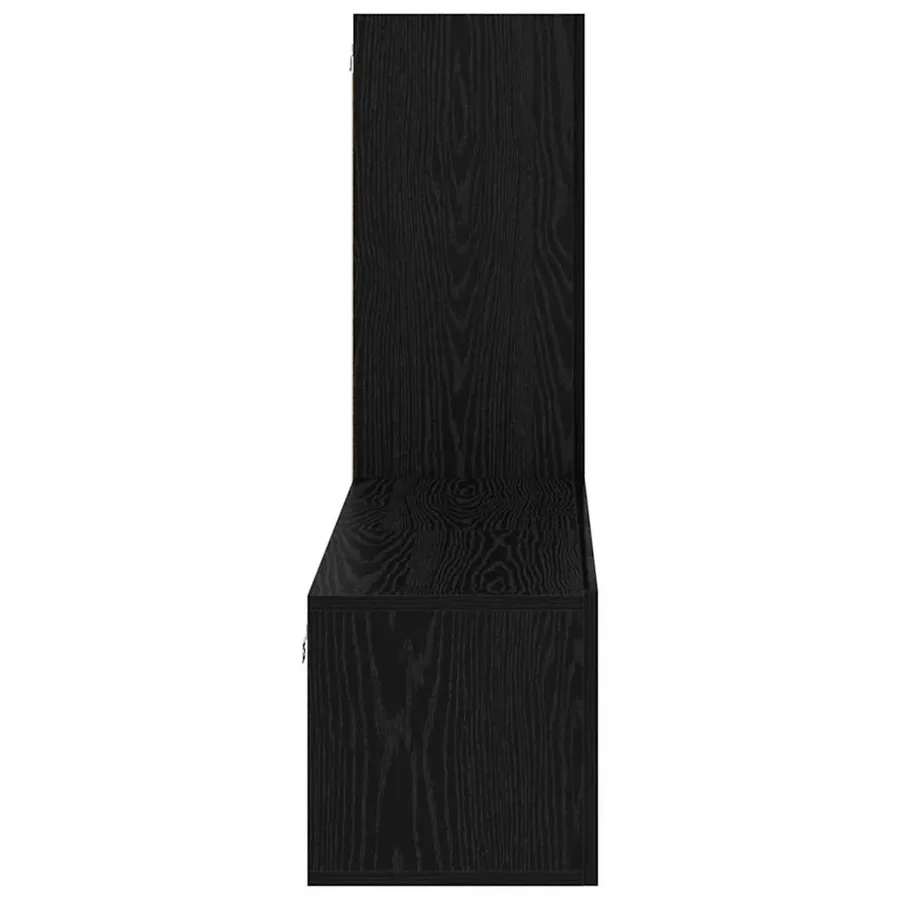 Ensemble meuble TV 3 pcs Chêne noir Bois d'ingénierie - 9