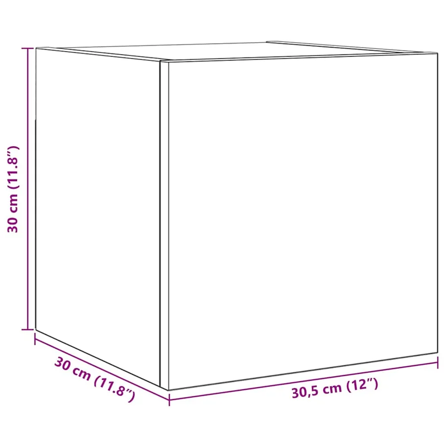 Ensemble meuble TV 8 pcs Chêne noir Bois d'ingénierie - 17