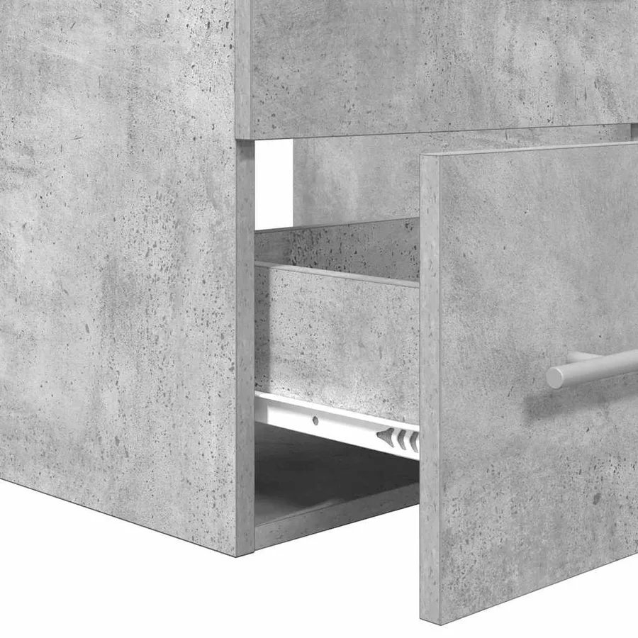 Ensemble de mobilier de salle de bain Gris 41 x 38,5 x 48 cm - 12