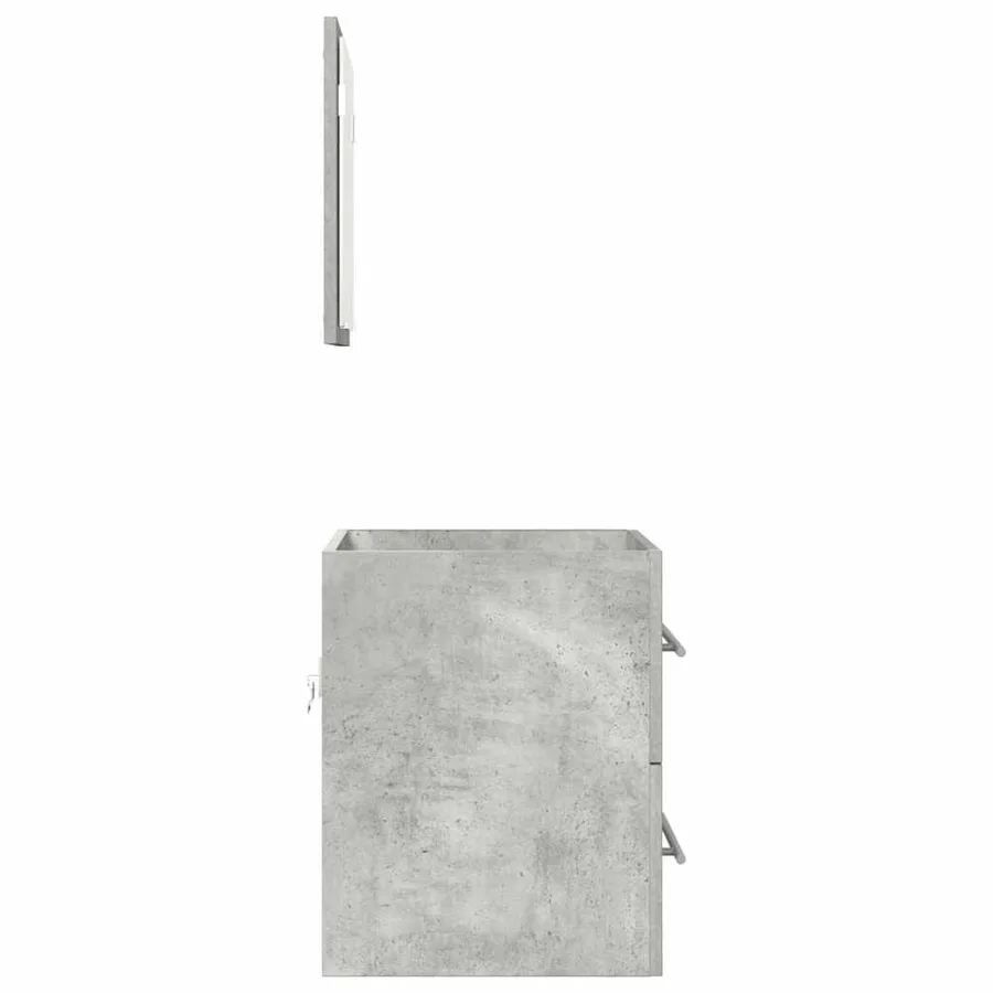 Ensemble de mobilier de salle de bain Gris 41 x 38,5 x 48 cm - 9