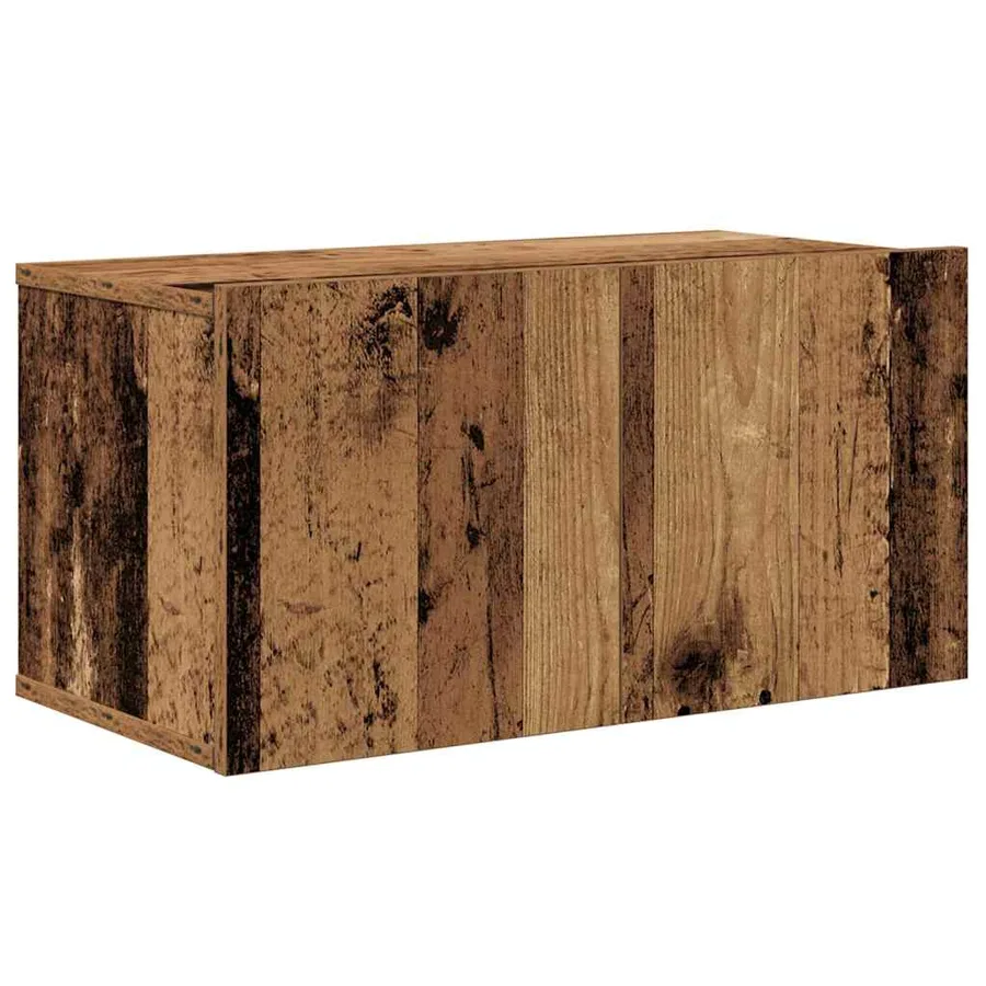 Ensemble meuble TV 10 pcs Bois Ancien Bois d'ingénierie - 6