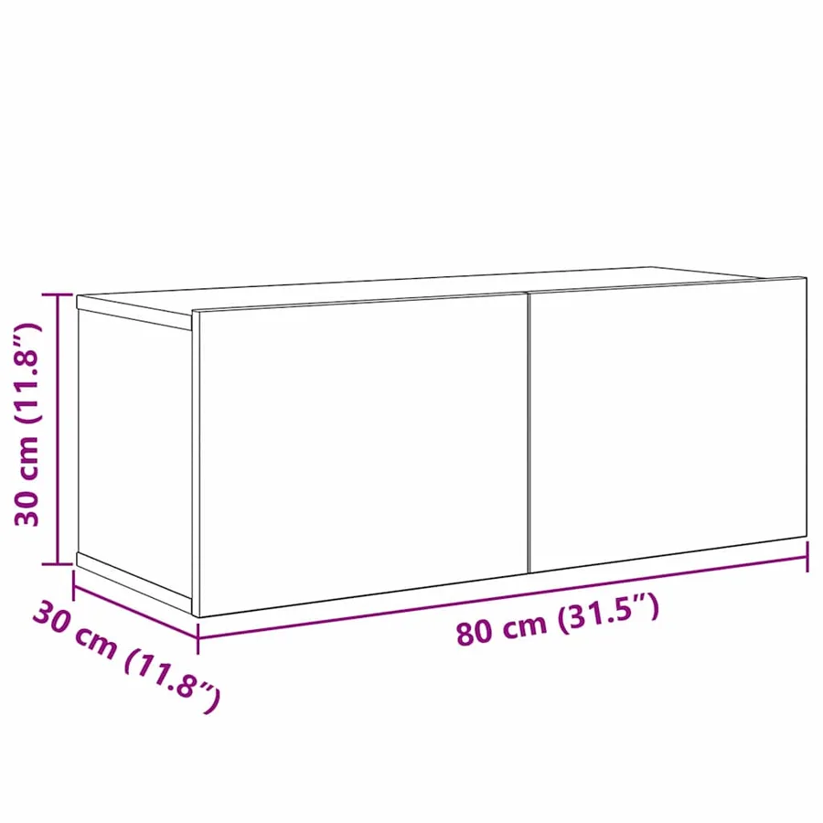Ensemble meuble TV 8 pcs Chêne artisanal Bois d'ingénierie - 19
