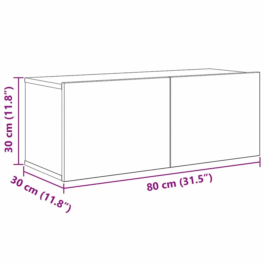 Ensemble meuble TV 6 pcs Chêne artisanal Bois d'ingénierie - 16