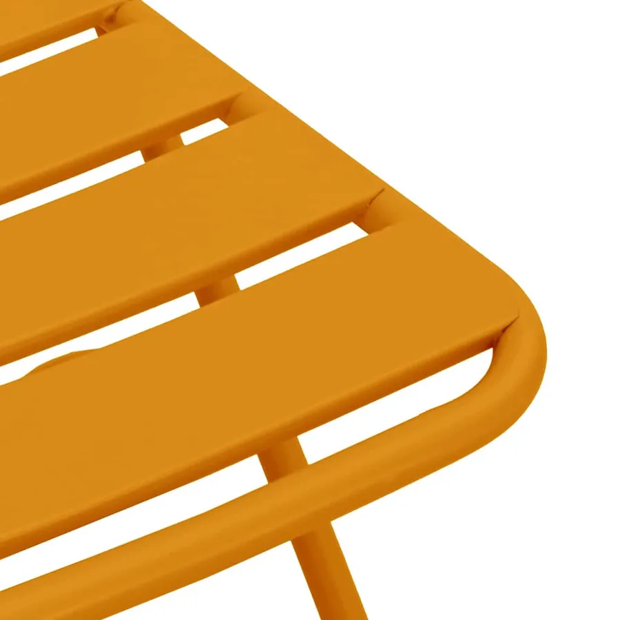 Chaise de jardin pliante 2 pcs Moutarde 42 x 52 x 82 cm - 10