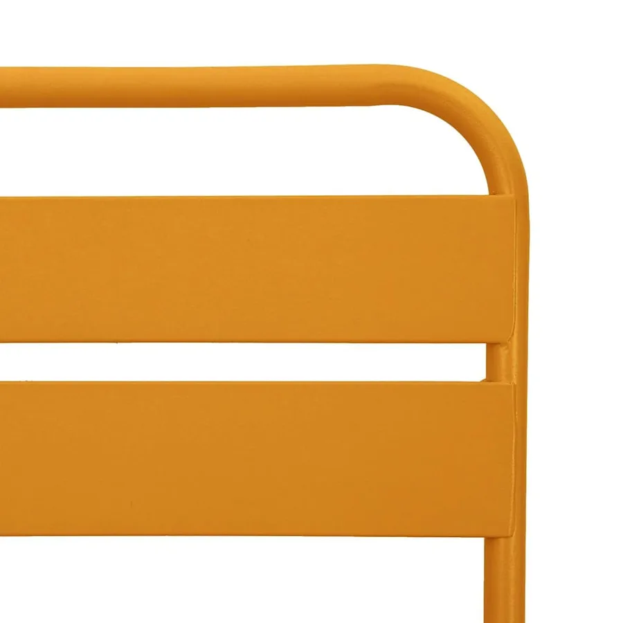 Chaise de jardin pliante 2 pcs Moutarde 42 x 52 x 82 cm - 9
