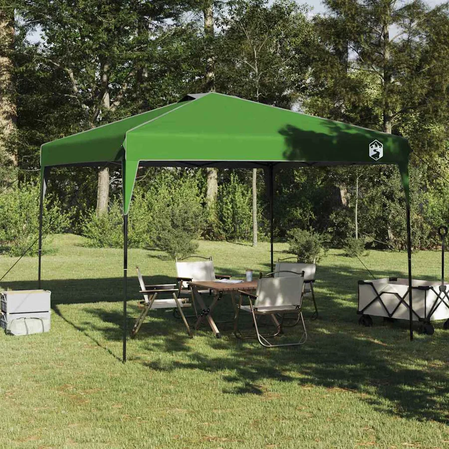 Tente à abri Vert 290 x 290 x 251 cm tissu - 3