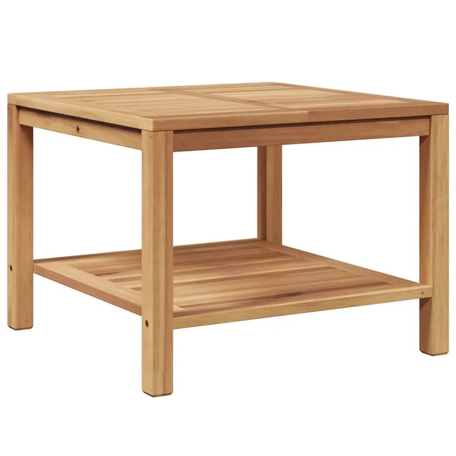 Table basse Marron 60 x 60 x 45 cm Bois de teck massif - 7