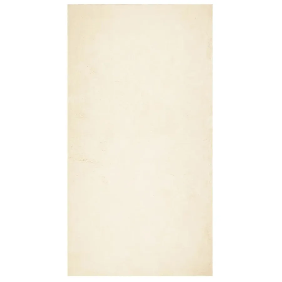 Tapis HUARTE à poils courts doux et lavable crème 60x110 cm - 2