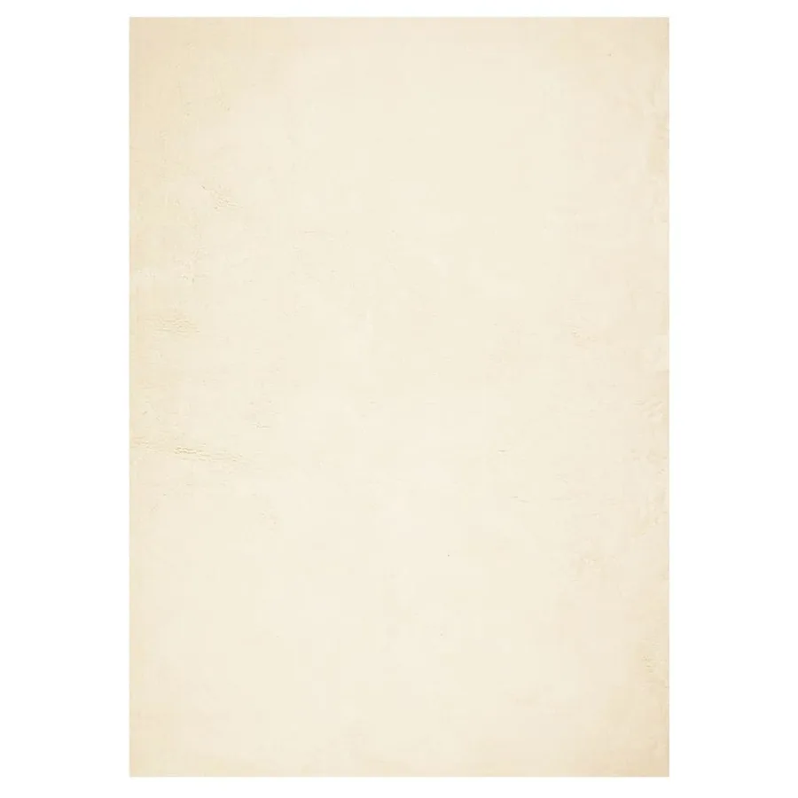 Tapis HUARTE à poils courts doux et lavable crème 240x340 cm - 2