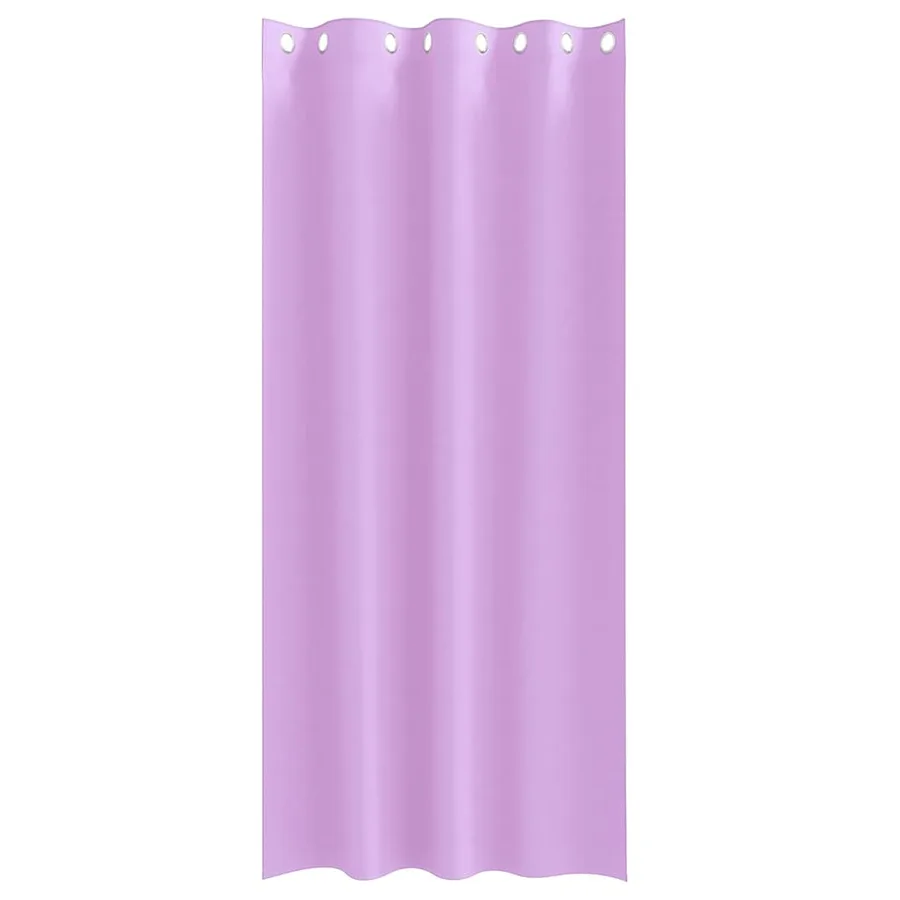 Rideaux occultants avec anneaux 2 pcs Violet 260 x 140 cm - 4