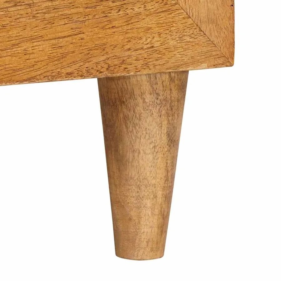Unites TV Marron Clair 80 x 33 x 46 cm Bois d'ingénierie - 6