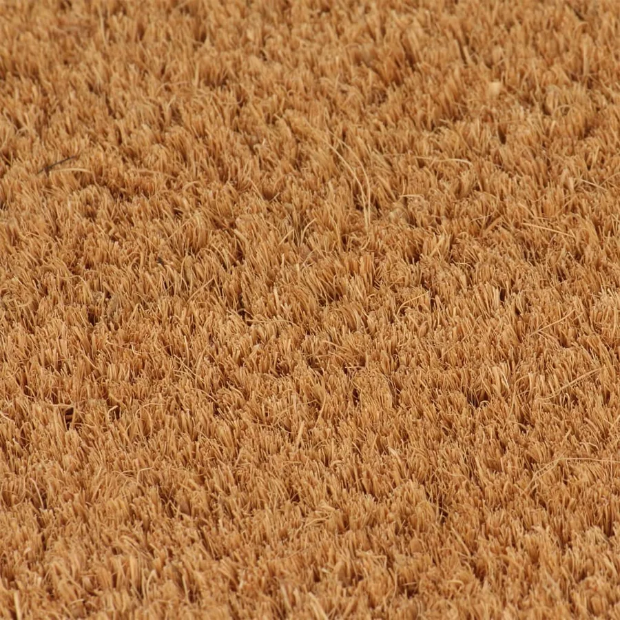 Tapis de porte 5 pcs naturel 40x60 cm fibre de coco touffeté - 3