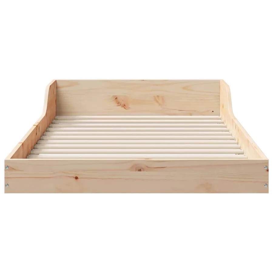 Cadre de lit Naturel 80 x 220 cm Pin massif - 6