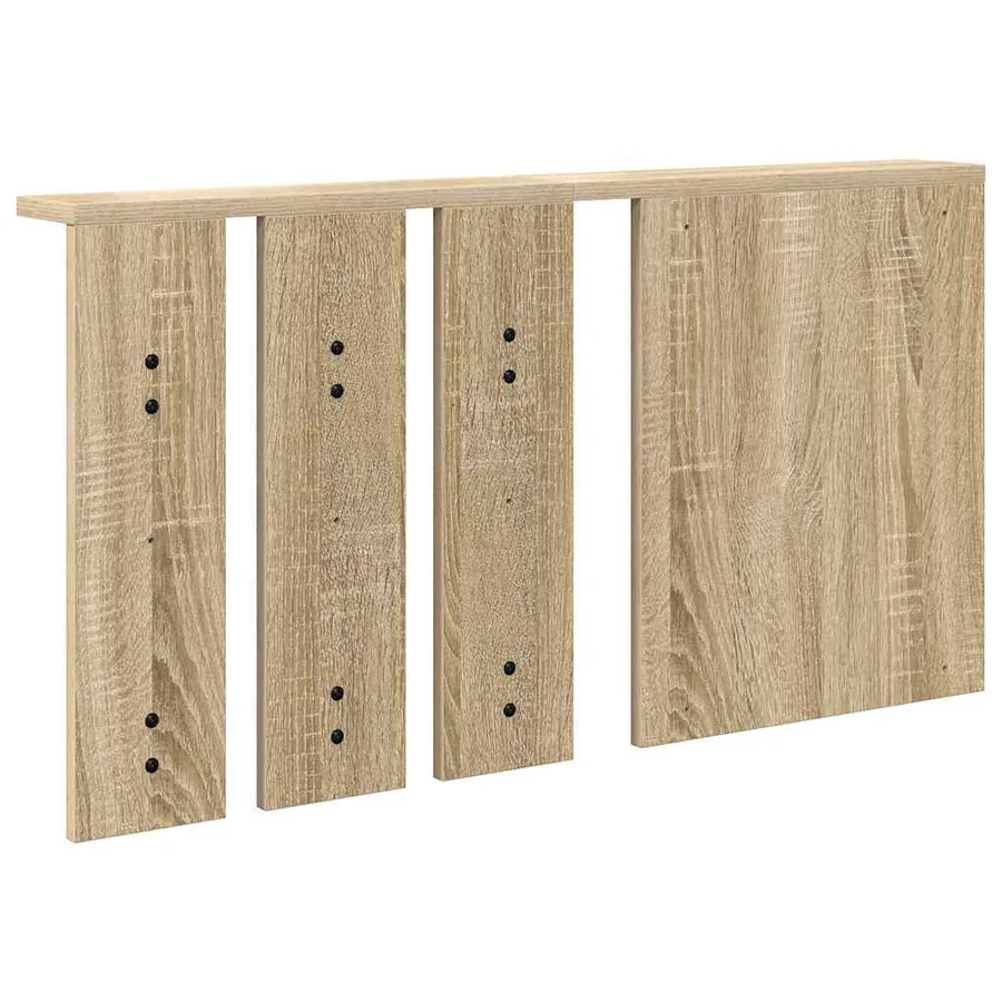 Porte-manteau mural avec étagère Chêne sonoma 85 x 10 x 45 cm - 7