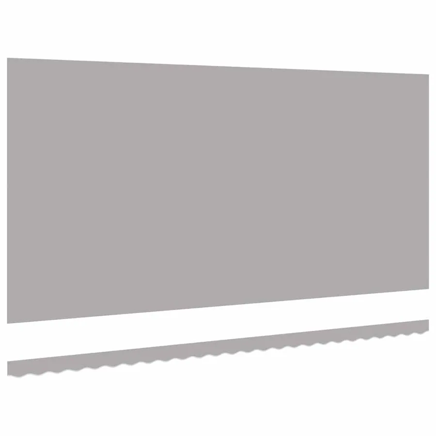 Toile de rechange pour auvent Gris clair 6 x 3 m Polyester - 4