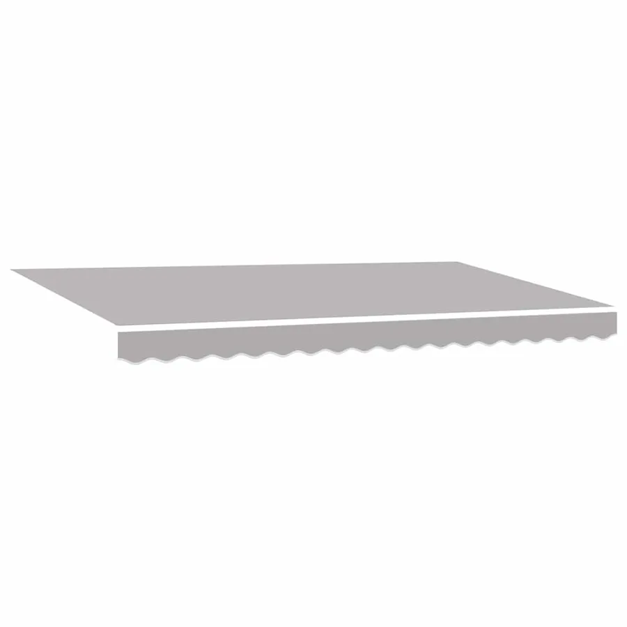 Cadre d'auvent Gris clair 400 x 200 cm - 4